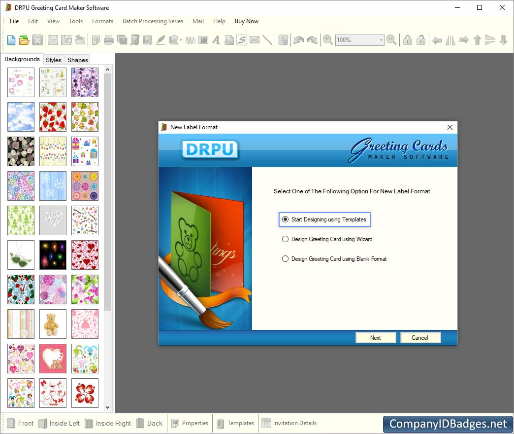 Greeting Card Designer Software