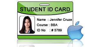 students id cards maker for mac design student id cards for mac