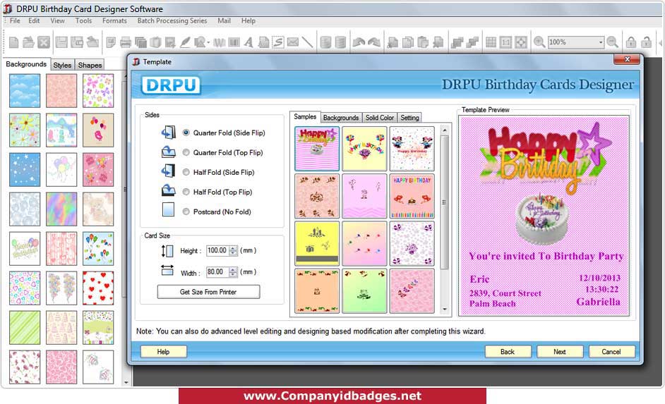 Birthday Card Designing Program Windows 11 download