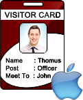 Visitors ID Cards Maker for Mac